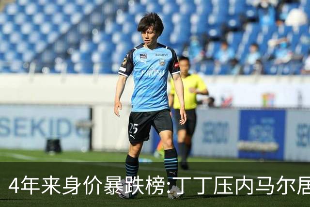 4年来身价暴跌榜:丁丁压内马尔居首 加维、B席、孙兴慜、萨内在列